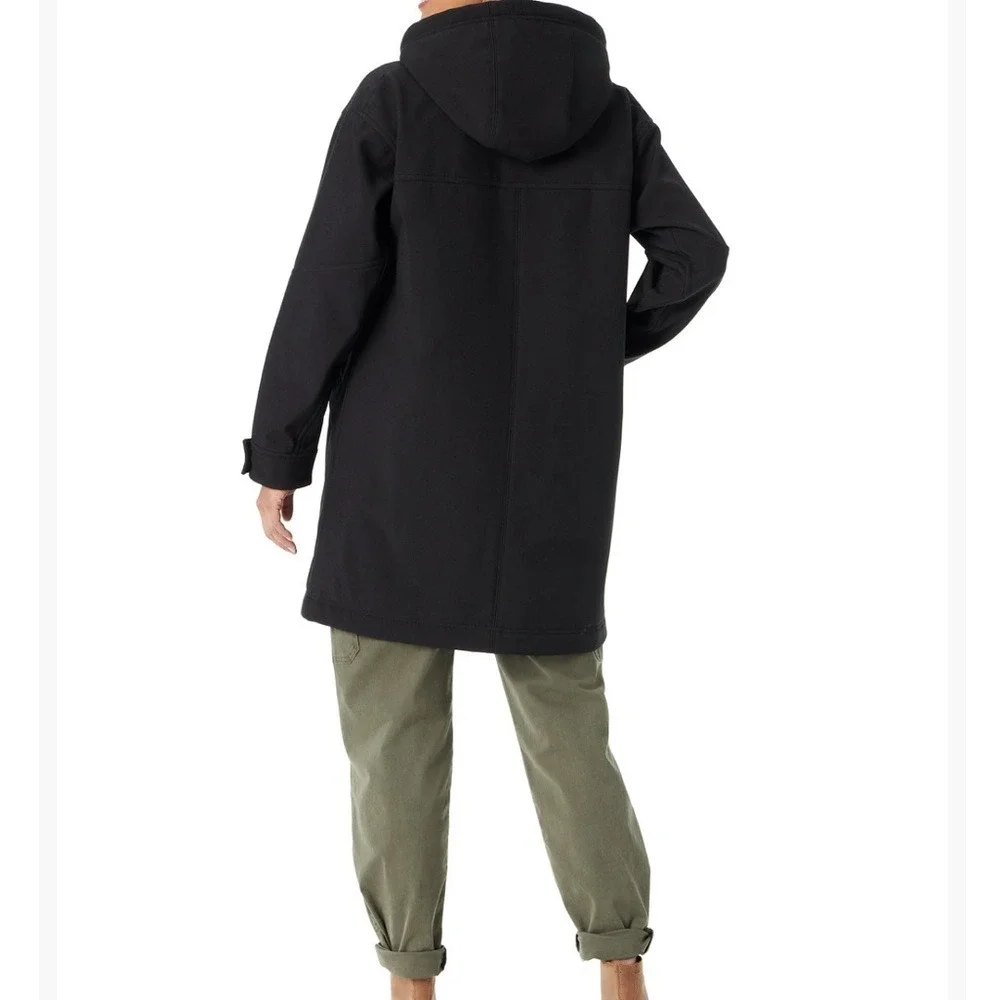 Bass Outdoor Stadium Parka, NWT,‎ Women's Black Hooded Jacket, Size M